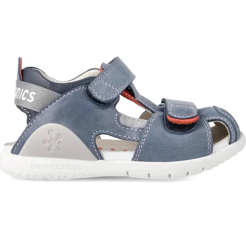 Biomecanics Biomecanics Παπουτσοπέδιλα Ανατομικά Πετρόλ Πέδιλο Αγόρι / Sandals Boy Biomecanics-SS22-212183-Petrol-Poline-_-_-873
