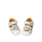 Biomecanics Biomecanics Δερμάτινα Παπουτσοπέδιλα Ανατομικά για Αγόρι Λευκά Πέδιλο Αγόρι / Sandals Boy Biomecanics-SS23-232150-White-Poline-_-_-941