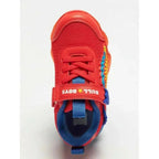 Bull Boys Bull Boys Παιδικά Ανατομικά Sneakers για Αγόρι με Δεινόσαυρους και Φωτάκια Κόκκινο Παπούτσι Αγόρι Φωτάκια / Shoes with Lights Boy Bull-Boys-AW23-D_L2204-Red-Poline-_-_-595