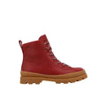 Camper Camper Δερμάτινο Παιδικό Ανατομικό Μποτάκι Αρβυλάκι Κορδόνι με Φερμουάρ στο Πλάι για Κορίτσια Κόκκινο Μποτάκι Κορίτσι / Boots Girl Camper-AW22-K900179-011-Bordeaux-Poline-_-_-178