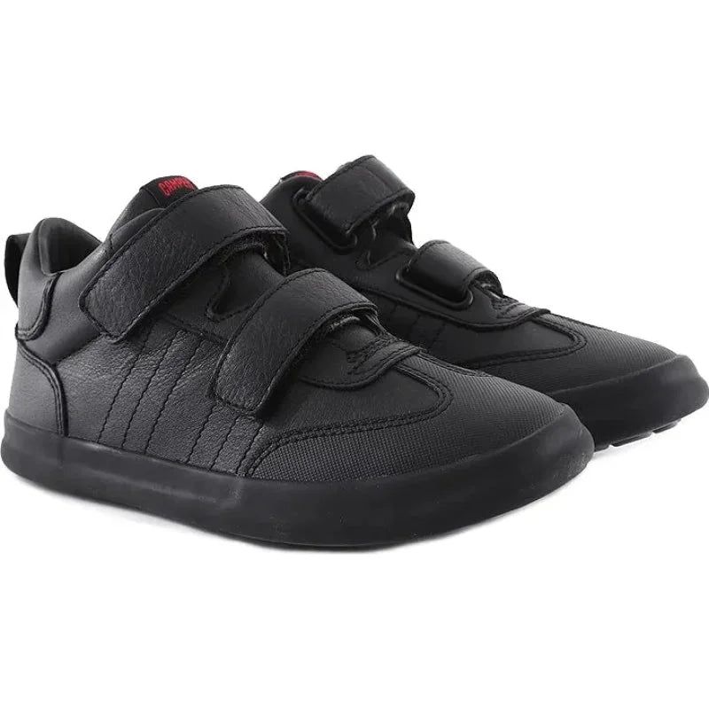 Camper Camper Pursuit Δερμάτινα Παιδικά Μποτάκια για Αγόρι με Σκρατς Μαύρα Μποτάκι Αγόρι / Boots Boys Camper-AW23-K900197-001-Black-Poline-_-_-516