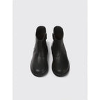 Camper Camper Παιδικά Δερμάτινα Μποτάκια με Φερμουάρ για Κορίτσια Μαύρα Μποτάκι Κορίτσι / Boots Girl Camper-AW23-K900301-001-Black-Poline-_-_-722