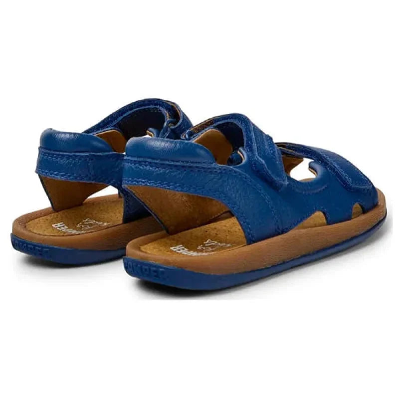 Camper Camper Παιδικά Πέδιλα Bicho Ανατομικά Δερμάτινα για Αγόρι Μπλε Πέδιλο Αγόρι / Sandals Boy Camper-SS22-K800333-009-Navy-Poline-_-_-807