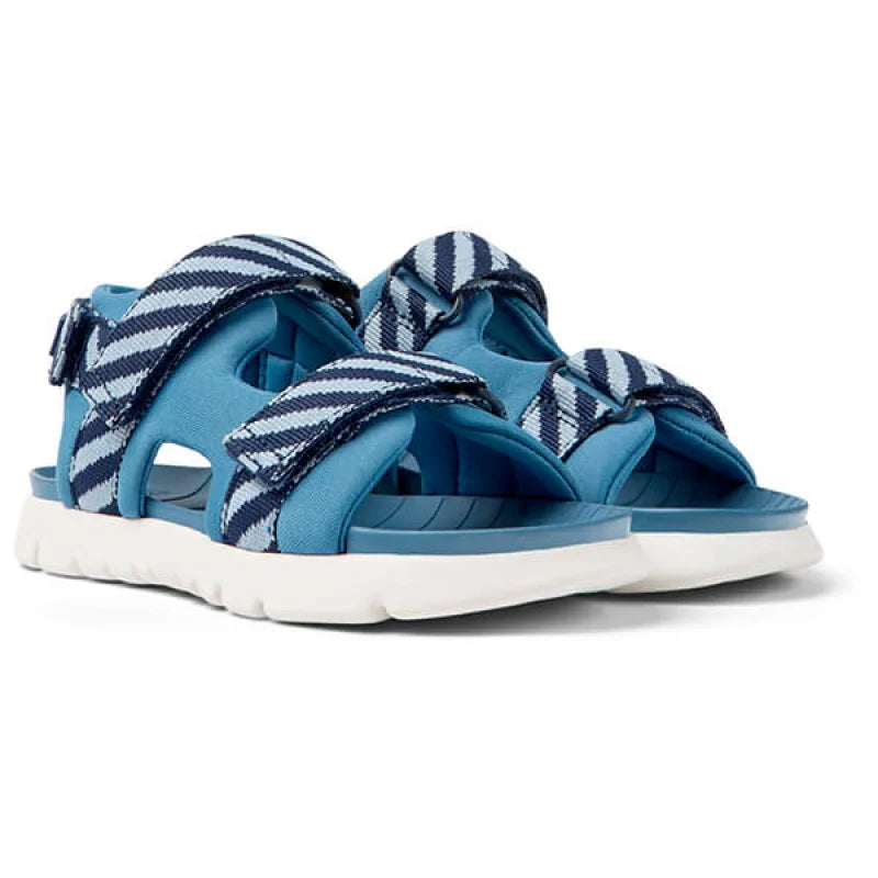 Camper Camper Παιδικά Πέδιλα Oruga Μπλε K800532-001 Πέδιλο Αγόρι / Sandals Boy Camper-SS23-K800532-001-Multicolor-Poline-_-_-405