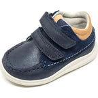 Clarks Clarks Δερμάτινα Παιδικά Ανατομικά Μποτάκια για Αγόρια Μπλε Μποτάκι Αγόρι / Boots Boys Clarks-Navy-Leather-26135013-Poline-_-_-658