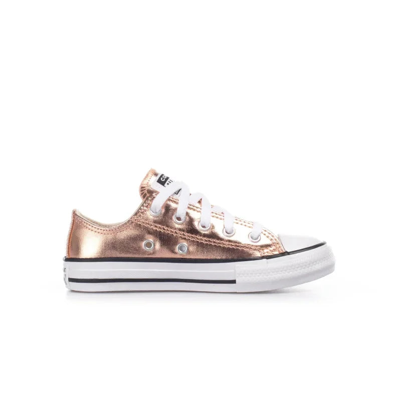Converse All Star Converse Παιδικά Sneakers Star Player Metallic για Κορίτσια Χρυσά Πάνινα Κορίτσι / Canvas Girl Converse-670180C-Gold-Poline-_-_-873