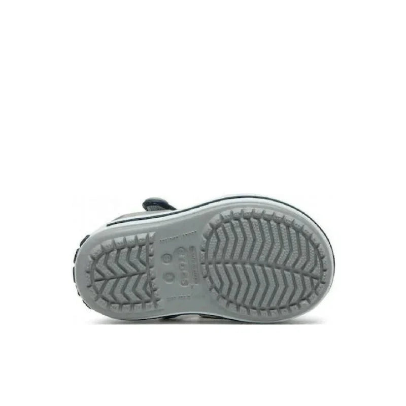 Crocs  12856-01U Grey Poline παιδικά υποδήματα 