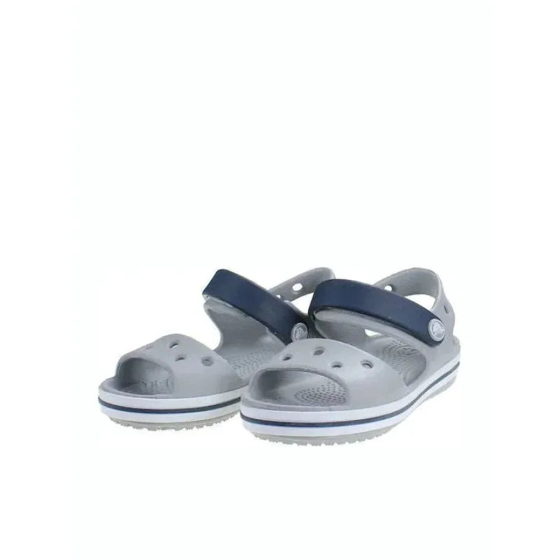 Crocs  12856-01U Grey Poline παιδικά υποδήματα 