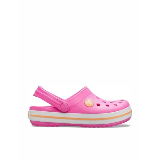 Crocs 204537-6QZ Electric Pink Poline παιδικά υποδήματα 