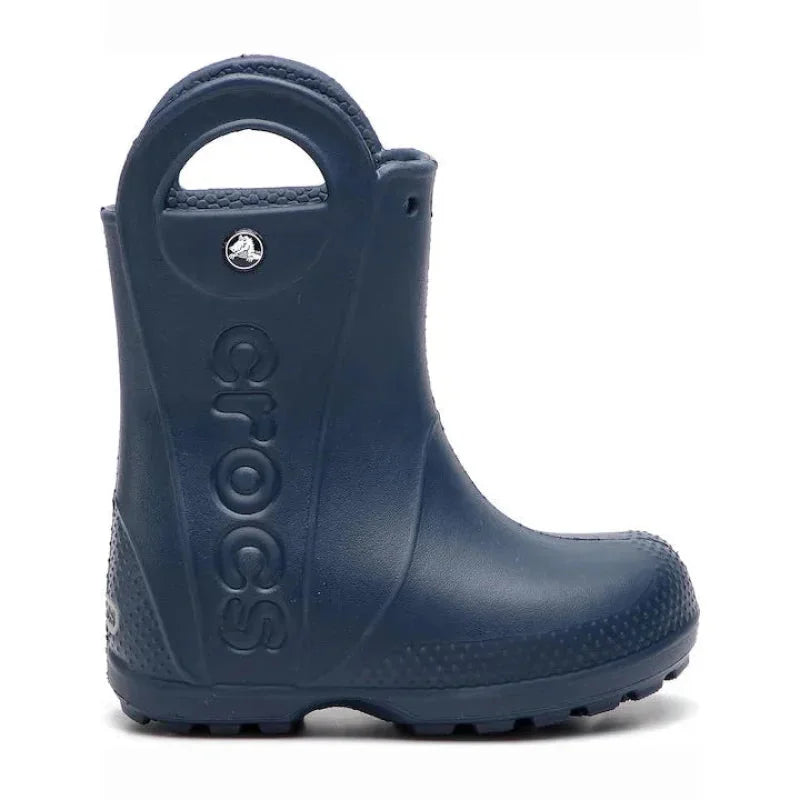 Crocs Crocs Παιδικές Γαλότσες Handle It Rain Boot Navy Μπλε Γαλότσα Αγόρι /Rainboot Boys Crocs-AW23-12803-410-Navy-Poline-_-_-290