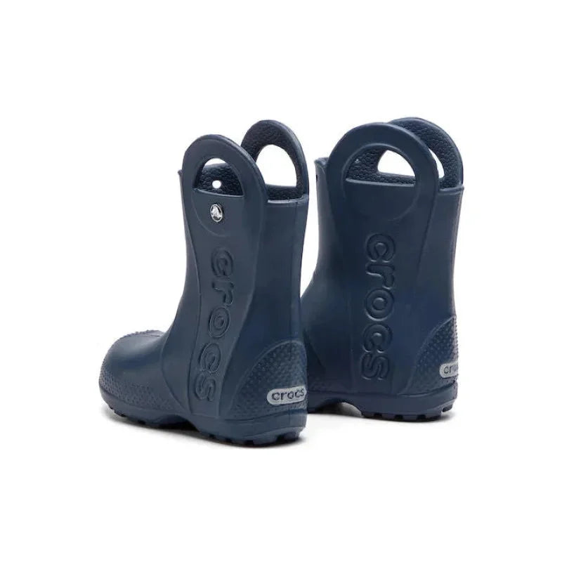 Crocs Crocs Παιδικές Γαλότσες Handle It Rain Boot Navy Μπλε Γαλότσα Αγόρι /Rainboot Boys Crocs-AW23-12803-410-Navy-Poline-_-_-411