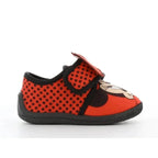 Leomil Minnie Παιδικά Ανατομικά Παντοφλάκια για Κορίτσια - Κόκκινα Παντοφλάκια Κορίτσι / Slippers Girl Disney-AW22-DM008153-Minnie-Red-Black-Poline-_-_-124