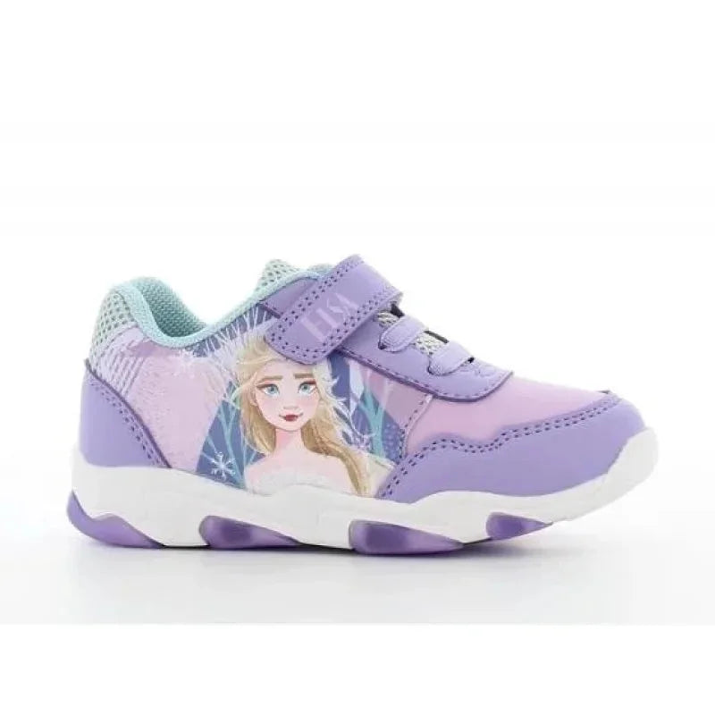 Leomil Frozen Παιδικά Ανατομικά Sneakers με Φωτάκια για Κορίτσια Λιλά Παπούτσι Κορίτσι Φωτάκια / Shoes with Lights Girl Disney-Frozen-AW23-FZ003559-Lila-Poline-_-_-383