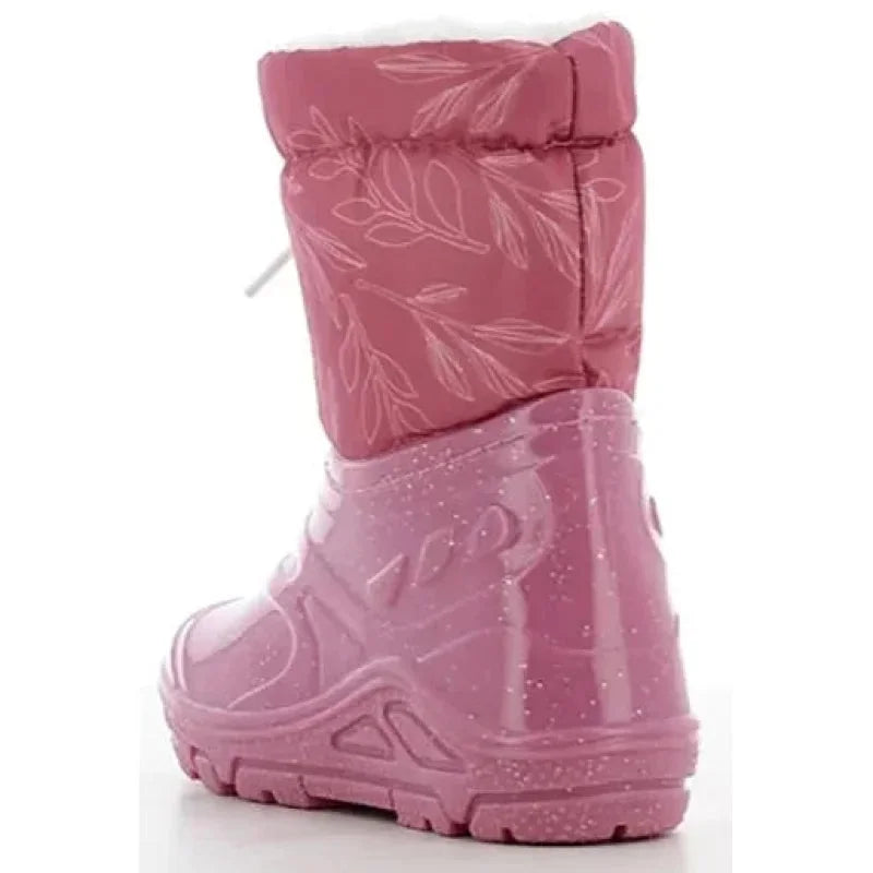 Leomil Disney Frozen παιδικές μπότες χιονιού για κορίτσια Μπορντώ Χιονιού Κορίτσι / Snowboots Girl Disney-Frozen-AW23-FZ011508-Burgundy-Poline-_-_-111