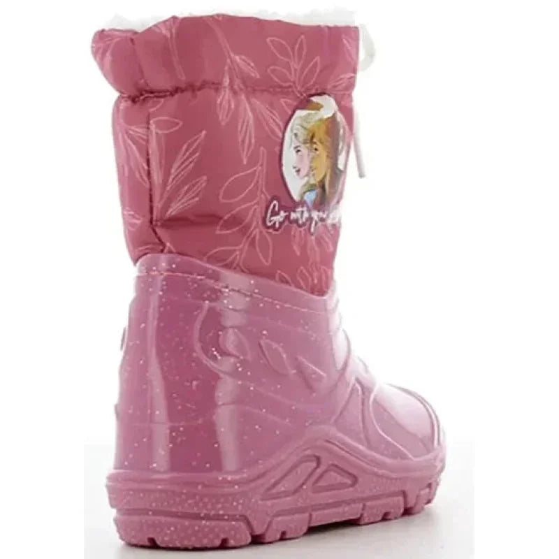 Leomil Disney Frozen παιδικές μπότες χιονιού για κορίτσια Μπορντώ Χιονιού Κορίτσι / Snowboots Girl Disney-Frozen-AW23-FZ011508-Burgundy-Poline-_-_-895