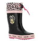 Leomil Disney Minnie παιδικές γαλότσες για κορίτσια Μαύρες Γαλότσα Κορίτσι /Rainboot Girl Disney-Minnie-AW23-MN009298-Black-Poline-_-_-800