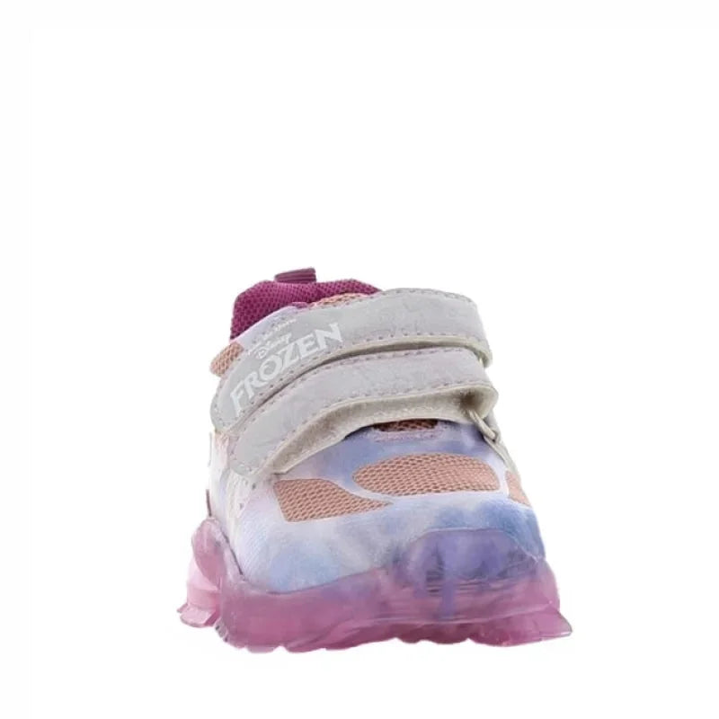 Leomil Disney Frozen Παιδικά Sneakers Ανατομικά με Φωτάκια Λιλά Παπούτσι Κορίτσι Φωτάκια / Shoes with Lights Girl Frozen-AW23-FZ011615-Lilac-Poline-_-_-733