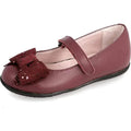 Garvalin Garvalin Παιδικές Μπαλαρίνες Ανατομικές με Σκρατς από Δέρμα Κόκκινες Μπαρέτα/ Ballerina / Flat Shoes Girl Garvalin-191600-Red-Poline-_-_-247