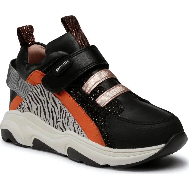 Garvalin Garvalin Παιδικά Sneakers Ανατομικά για Κορίτσι Μαύρα Μποτάκι Κορίτσι / Boots Girl Garvalin-201650-Black-Poline-_-_-33