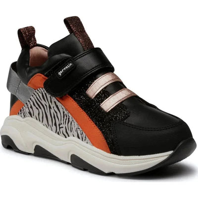 Garvalin Garvalin Παιδικά Sneakers Ανατομικά για Κορίτσι Μαύρα Μποτάκι Κορίτσι / Boots Girl Garvalin-201650-Black-Poline-_-_-33