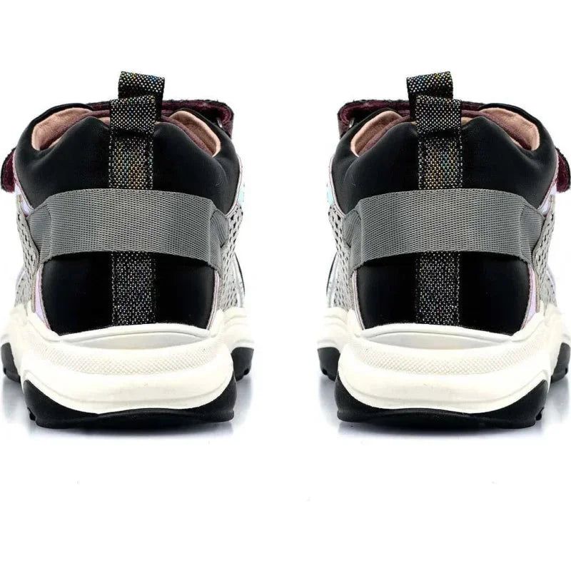Garvalin Garvalin Παιδικά Sneakers Ανατομικά για Κορίτσι Μαύρα Μποτάκι Κορίτσι / Boots Girl Garvalin-201650-deco-Poline-_-_-842