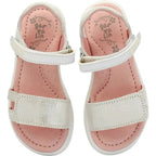Garvalin Garvalin Παιδικά Πέδιλα Ανατομικά για Κορίτσια Λευκά Πέδιλο Κορίτσι / Sandals Girl Garvalin-202640-White-Poline-_-_-511