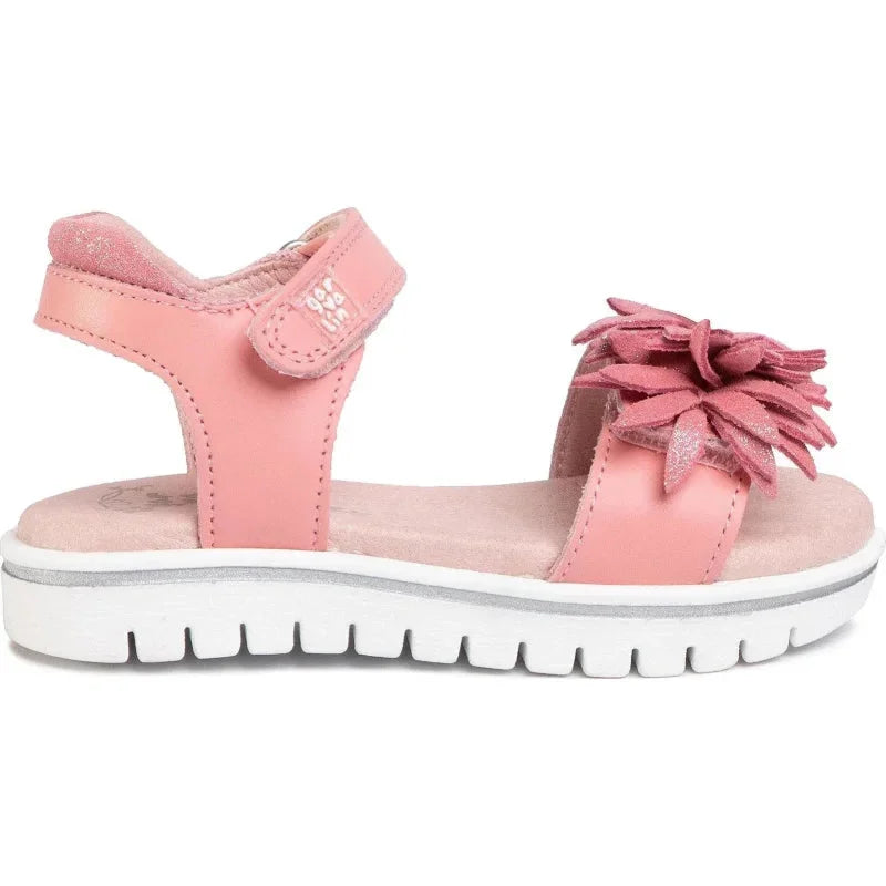 Garvalin Garvalin Παιδικά Δερμάτινα Πέδιλα για Κορίτσια Ανατομικά Ροζ Πέδιλο Κορίτσι / Sandals Girl Garvalin-202651-Pink-Poline-_-_-246