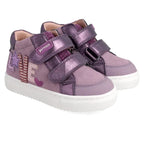Garvalin Garvalin Παιδικό Sneaker High με Σκρατς για Κορίτσι Μωβ Μποτάκι Κορίτσι / Boots Girl Garvalin-AW22-211350-Orchid-Poline-_-_-313