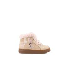 Garvalin Bottes Anatomiques En Cuir À Lacets Et Zippées Fille Rose