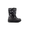 Garvalin Garvalin Παιδικά Μποτάκια Χιονιού με Σκρατς Μαύρα Χιονιού Κορίτσι / Snowboots Girl Garvalin-AW23-221851-Black-Poline-_-_-875