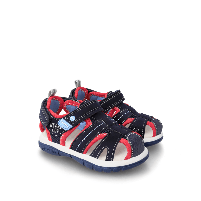 Garvalin Garvalin Παπουτσοπέδιλα Ανατομικά για αγόρια Μπλε Πέδιλο Αγόρι / Sandals Boy Garvalin-SS23-232805-Blue-Poline-_-_-722