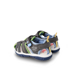 Garvalin Garvalin Παπουτσοπέδιλα Ανατομικά για Αγόρια Γκρι Πέδιλο Αγόρι / Sandals Boy Garvalin-SS23-232805-Grey-Poline-_-_-335