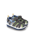 Garvalin Garvalin Παπουτσοπέδιλα Ανατομικά για Αγόρια Γκρι Πέδιλο Αγόρι / Sandals Boy Garvalin-SS23-232805-Grey-Poline-_-_-7