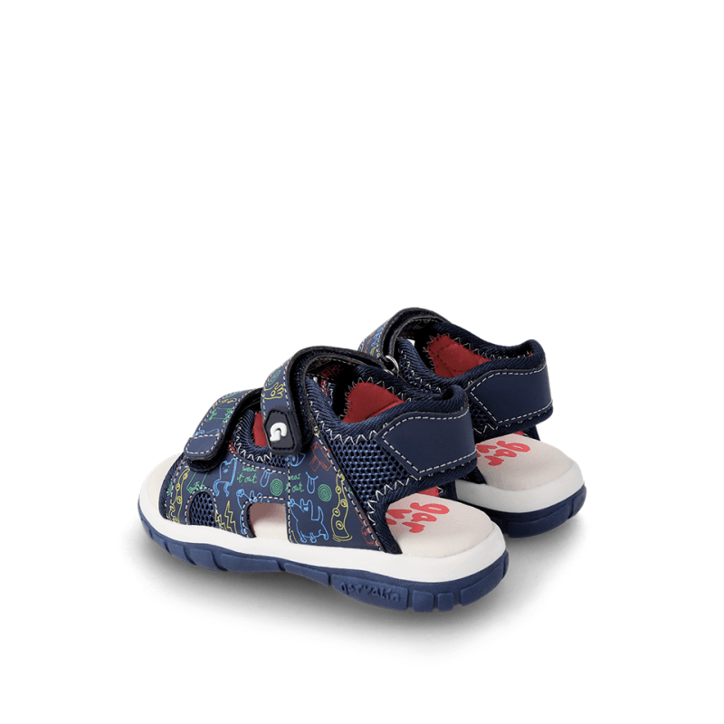 Garvalin Garvalin Παιδικά Ανατομικά Πέδιλα για Αγόρια Μπλε Πέδιλο Αγόρι / Sandals Boy Garvalin-SS23-232806-Blue-Poline-_-_-233