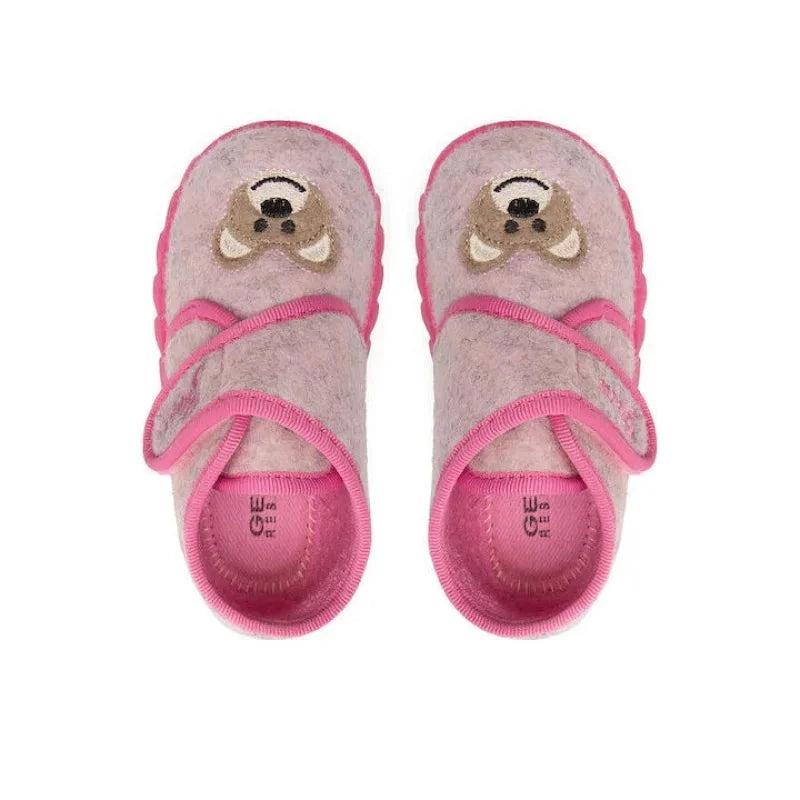 Geox Geox Παιδικές Ανατομικές Παντόφλες Μποτάκια Ροζ Παντοφλάκια Κορίτσι / Slippers Girl Geox-AW23-B2606B-000NY-C8F8N-Pink-Fuchsia-Poline-_-_-617