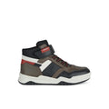 Geox Geox Παιδικά Sneakers High Ανατομικά για Αγόρι Καφέ Μποτάκι Αγόρι / Boots Boys Geox-AW23-J267RE-0MEFU-C6252-Chocolate-Poline-_-_-138
