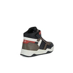 Geox Geox Παιδικά Sneakers High Ανατομικά για Αγόρι Καφέ Μποτάκι Αγόρι / Boots Boys Geox-AW23-J267RE-0MEFU-C6252-Chocolate-Poline-_-_-282