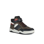 Geox Geox Παιδικά Sneakers High Ανατομικά για Αγόρι Καφέ Μποτάκι Αγόρι / Boots Boys Geox-AW23-J267RE-0MEFU-C6252-Chocolate-Poline-_-_-795