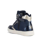 Geox Geox Παιδικά Sneakers High Frozen με Φωτάκια για Κορίτσια Navy Μπλε Παπούτσι Κορίτσι Φωτάκια / Shoes with Lights Girl Geox-AW23-J268WE-0ANAJ-C4256-Navy-Poline-_-_-707