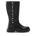 Geox Geox Eclair Ανατομικές Παιδικές Μπότες με Φερμουάρ Μαύρες Μποτάκι Κορίτσι / Boots Girl Geox-AW23-J269QO-000BC-C9999-Black-Poline-_-_-438