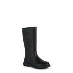 Geox Geox Eclair Ανατομικές Παιδικές Μπότες με Φερμουάρ Μαύρες Μποτάκι Κορίτσι / Boots Girl Geox-AW23-J269QO-000BU-C9997-Black-Poline-_-_-301