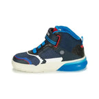 Geox Geox Παιδικά Sneakers High Grayjay Ανατομικά με Φωτάκια Μπλε Παπούτσι Αγόρι Φωτάκια / Shoes with Lights Boy Geox-AW23-J269YB-0FUFE-C0693-Navy-Poline-_-_-603