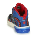 Geox Geox Spiderman Παιδικά Sneakers High Ανατομικά με Φωτάκια Μπλε Παπούτσι Αγόρι Φωτάκια / Shoes with Lights Boy Geox-AW23-J269YC-011CE-C4226-Navy-Poline-_-_-943