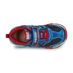Geox Geox Παιδικά Sneakers Ανατομικά Spiderman με Φωτάκια Navy Μπλε Παπούτσι Αγόρι Φωτάκια / Shoes with Lights Boy Geox-AW23-J26FEB-011CE-C4226-Blue-Red-Poline-_-_-795