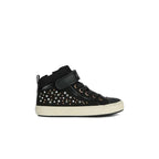 Geox Geox Παιδικά Sneakers High Kalispera για Κορίτσια Ανατομικά Μαύρα Μποτάκι Κορίτσι / Boots Girl Geox-AW23-J744GI-0AUGN-C999-Black-Poline-_-_-885