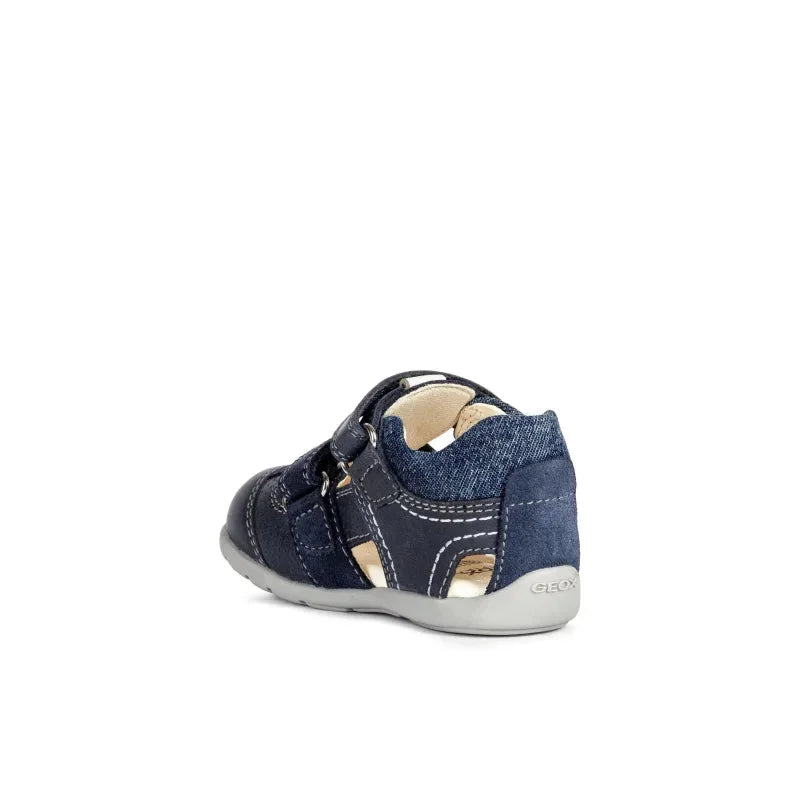 Geox Geox Παπουτσοπέδιλα Kaytan Ανατομικά Navy Μπλε Πέδιλο Αγόρι / Sandals Boy Geox-B1550A-0CL22-C4002-Navy-Poline-_-_-408