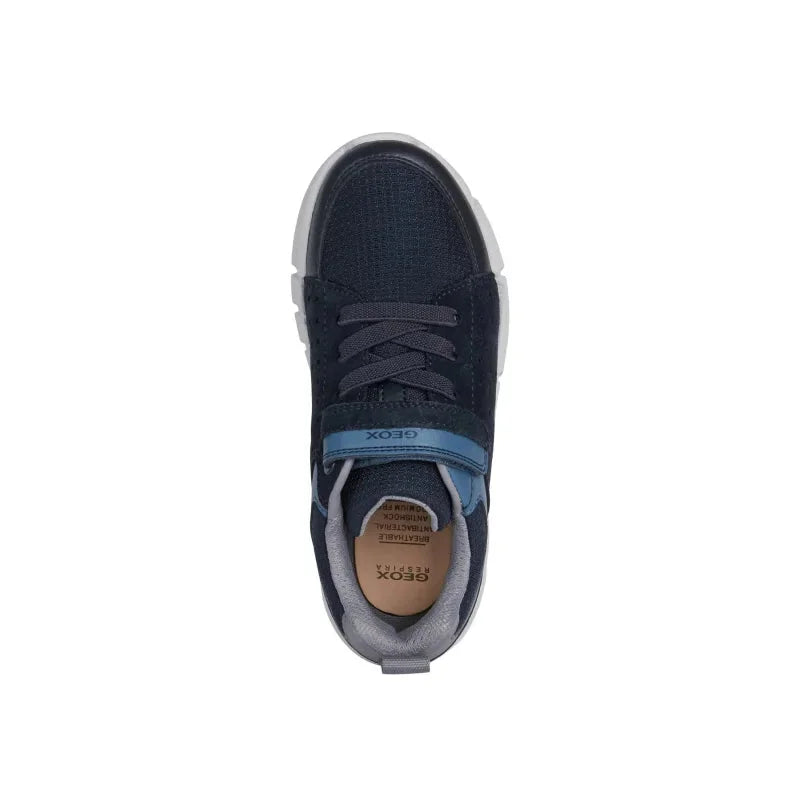 Geox Geox Παιδικά Sneakers Ανατομικά για Αγόρι Μπλε Sneaker Αγόρι / Sneaker Boys Geox-J159BD-0FU22-C0700-Navy-Poline-_-_-800