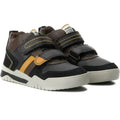 Geox Geox Παιδικά Sneakers High Ανατομικά με Σκρατς για Αγόρι Μαύρα Μποτάκι Αγόρι / Boots Boys Geox-J847RD-05422-C9241-D-Black-Dk-Yellow-Poline-_-_-457