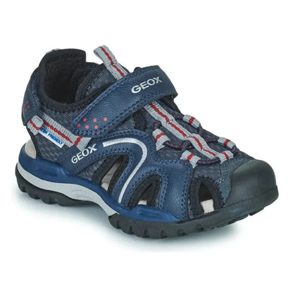 Geox SS22 J250RB 014ME C0735 Navy Red Poline παιδικά υποδήματα 