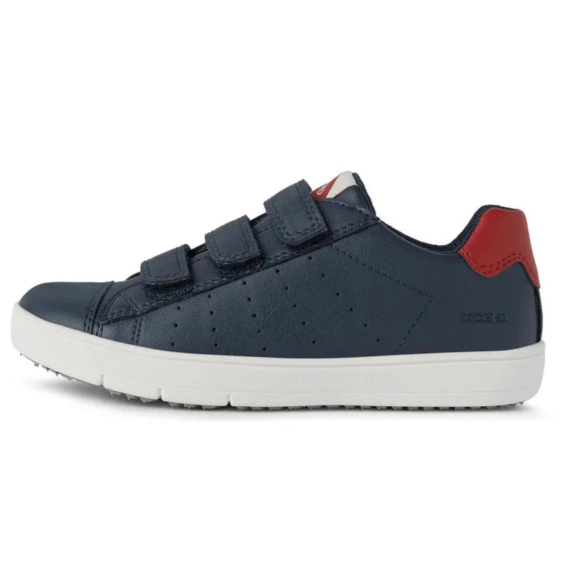 Geox SS22 J25GFA 000BC C0735 Navy Red Poline παιδικά υποδήματα 